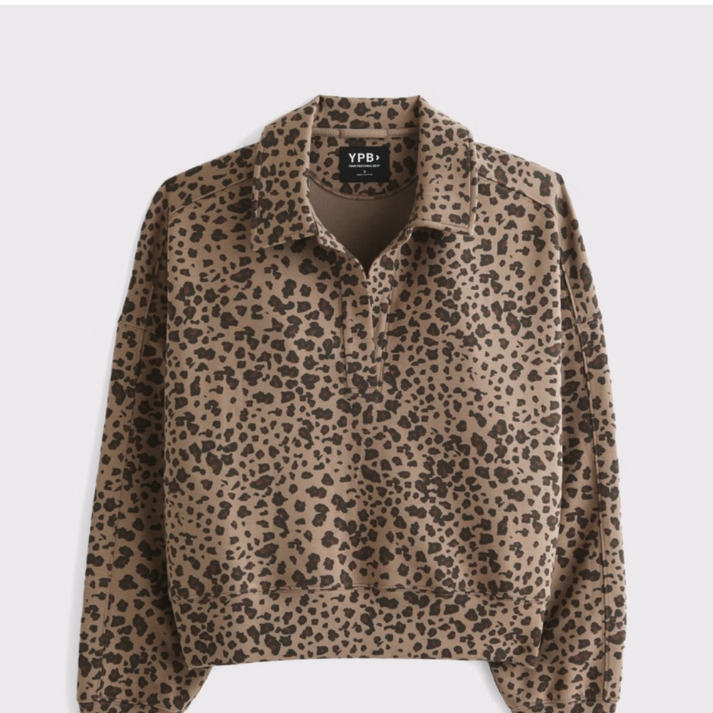 Abercrombie & Fitch YPB Leopard Print Sweatshirt
